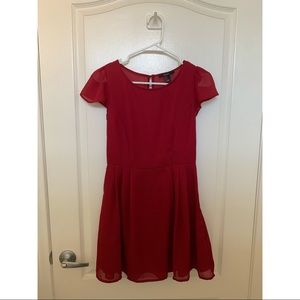 Short Sleeve Skater Dress